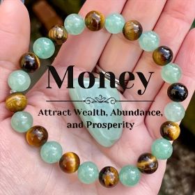 Universal Natural Stone Bracelet Citrine Dongling Stone Malachite Bracelet (Option: Cz077)