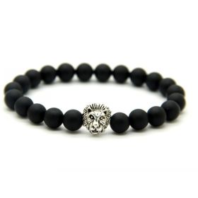 Lion Bracelet (Option: Silver A)