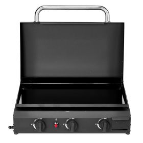 Black Tabletop Gas Grill (Option: Black)