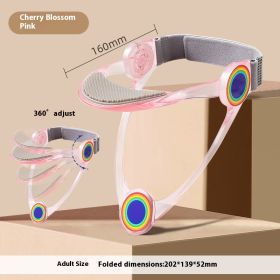 Adjustable Neck Support Relax Neck Raise Correction Cervical Spine (Option: Adult Style Pink-Free Size)
