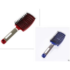 Hairbrush Anti Klit Brushy Haarborstel Women Detangler Hair Brush Bristle Nylon Scalp Massage  Teaser Hair Brush Comb (Option: Set A-Brush-Set)