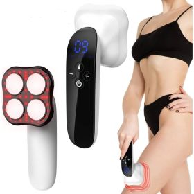 Amazon EMS Current Ultrasonic Fat Removal Machine SHEIN Massage Instrument Fat Burning Shaping TEMU Fat Dissolving Instrument Weight Loss Instrument (Option: white)