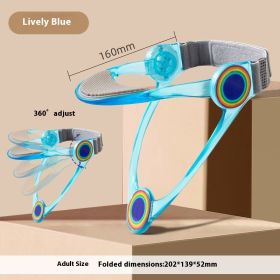 Adjustable Neck Support Relax Neck Raise Correction Cervical Spine (Option: Adult Style Blue-Free Size)