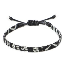 Hand Woven Rainbow Color Anklet Bohemian Style (Option: B)