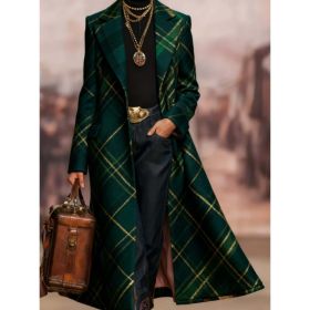 Retro-modern Casual Style Long Suit Coat (Option: 6style-XL)