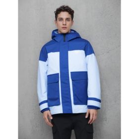 Outdoor Assault Suit Windproof And Waterproof (Option: Blue-S)
