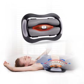 Constant Temperature Heat Therapy Multi-Frequency Vibration Stretch Simple Operation Electric Lumbar Traction Device (Option: UK)