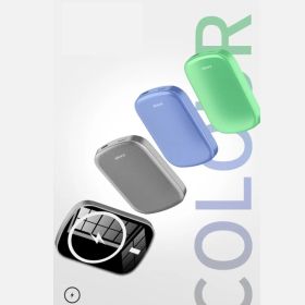 Chargomate Magnetic Portable Wireless Charger And Power Bank For Apple And Android (Option: Black)