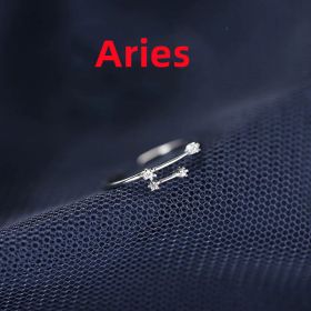 Zodiac Sign Ring (Option: 1style)