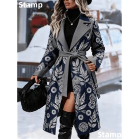 Fashionable Casual Long Coat (Option: Gray-L)