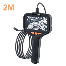 Borescope With Light, Industrial Endoscope Inspection Camera  With Light - 2,5,10m Snake Camera For Automotive, Aircraft, And Pipe Inspection - Portab (Option: 2M)