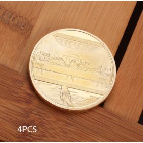 Jesus Commemorative Coin Dinner Commemorative (Option: Gold-4pcs)