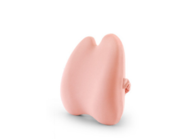 Memory Foam Seat Cushion Breathable Beautiful Buttocks Chair (Option: Pink waist support)