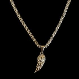 Necklaces (Option: Silver-Wing wheat necklace)
