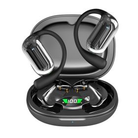 Sports Ear Hook OWS Open Bluetooth Headset (Option: Q16S Black-With translation)