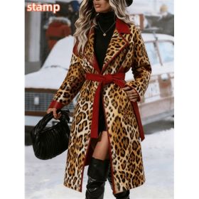 Fashionable Casual Long Coat (Option: Red2-L)