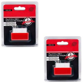 Plug And Play ECOOBD2 Gasoline Car Fuel Economy ECO OBD2 Driver (Option: Red 2pcs)