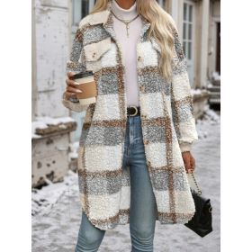 New Women's Fur Coat, Perfect For Autumn And Winter (Option: XXL)