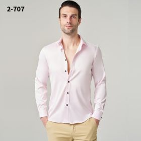 H-2-7 Workwear Shirt (Option: Pink M)