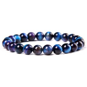 Natural Stone Color Scattered Beads 8mm Bead Bracelets (Option: FD6292 19CM)