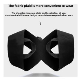 Fitness Heavy Shoulder Straps, Adjustable Fitness Posture Corrector Training Straps, Back Straightener Posture Corrector For Men Weight Training, Pres (Option: XL)