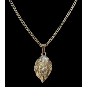 Necklaces (Option: Silver-Lion necklace)
