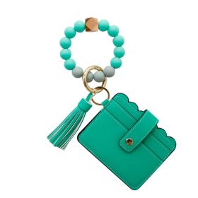 Silicone Bracelet Wrist Keychain Pendant (Option: K68230 Spearmint)