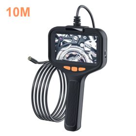 Borescope With Light, Industrial Endoscope Inspection Camera  With Light - 2,5,10m Snake Camera For Automotive, Aircraft, And Pipe Inspection - Portab (Option: 10M)