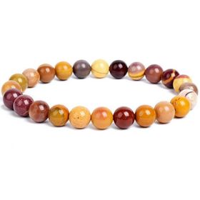 Unisex 8mm Yoga DIY Agate Beads Bracelet (Option: 10 Style-8mm)